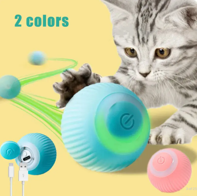 Automatic Rolling Ball Cat Toys – Dropshipping Winning Products