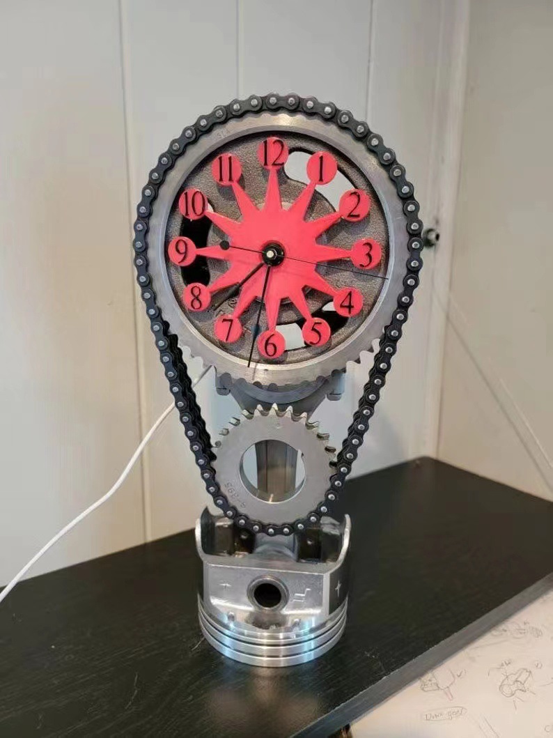 MOTORIZED ROTATING CHAIN CLOCK – Dropshipping Winning Products