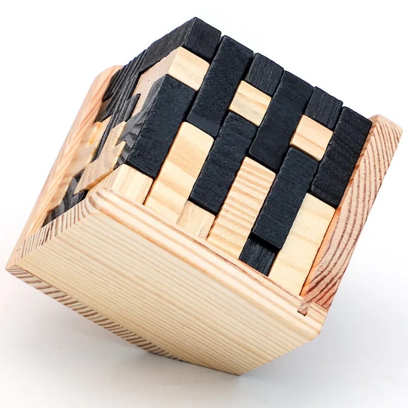 3D Wooden Cube Puzzle Dropshipping Winning Products