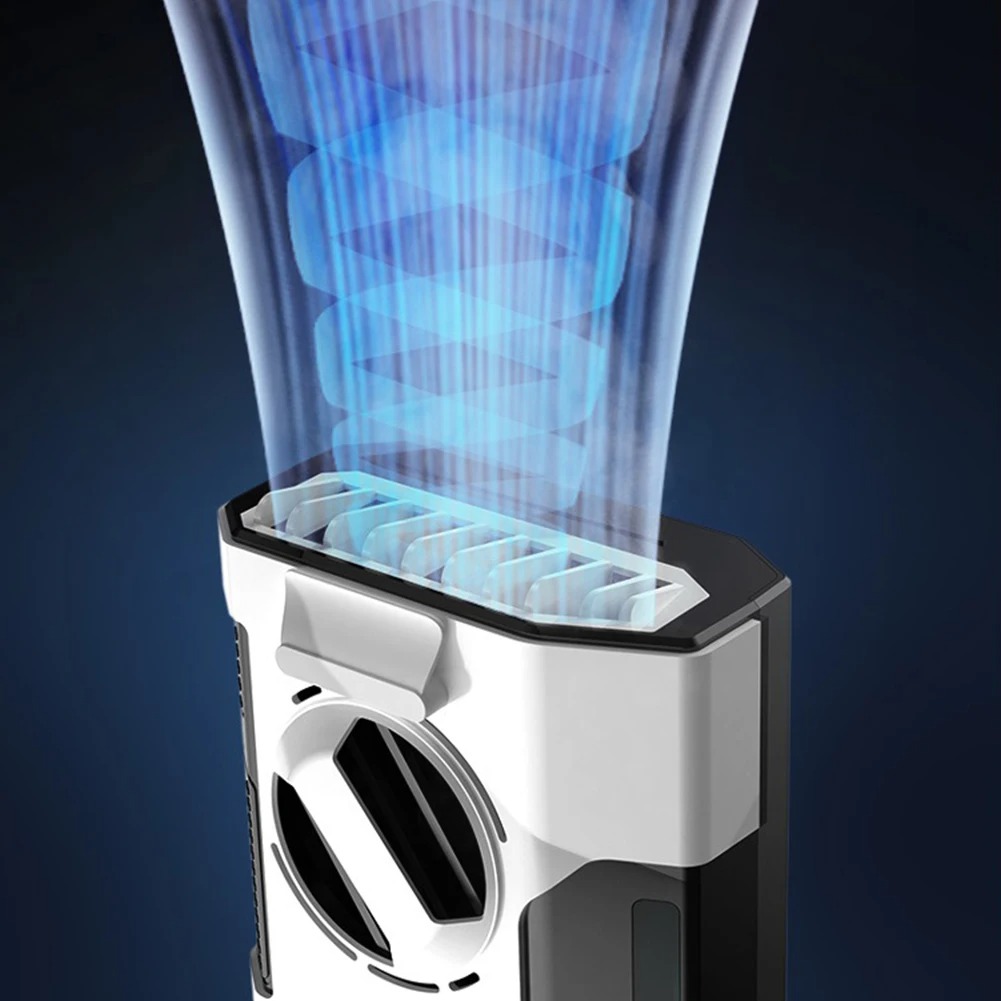 Foldable Stand Fan JTLB Waist Cooling Fan - 100 Speed Settings, 13500
